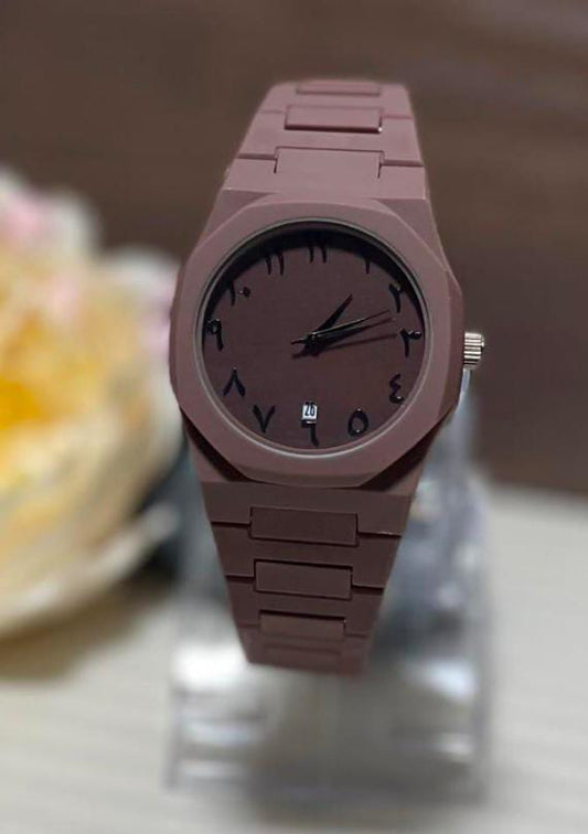 Analog Arabic Watch OR-100