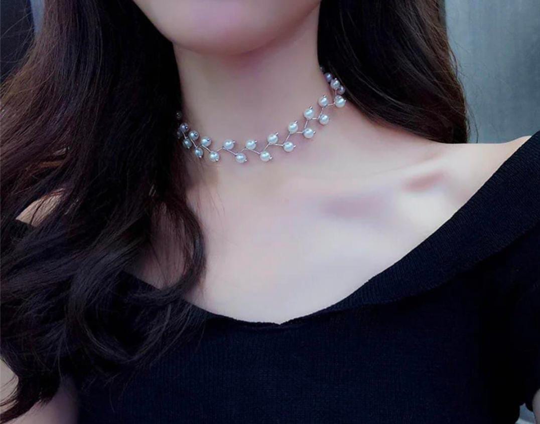 Alloy ZigZag Choker OR-130